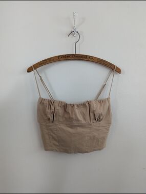 Zara Corset Camisole Crop Top